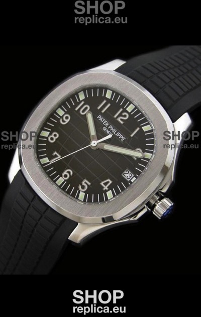 Patek Philippe Aquanaut Swiss Mens Watch in Coffee Checked Dial