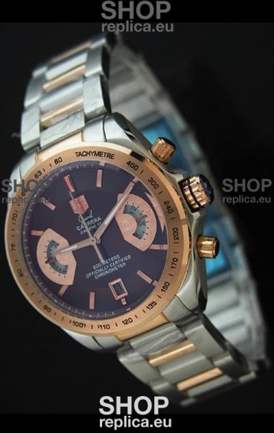 Tag Heuer Grand Carrera Calibre 17 Sport Ladies Watch in Brown Dial