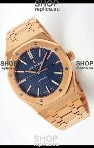 Audemars Piguet Royal Oak 41MM 15500OR Watch 904L Steel Rose Gold - Ultimate 1:1 3120 Movement