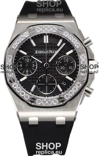 Audemars Piguet Royal Oak Offshore Black Dial Chronograph 37MM - Swiss Replica Watch 