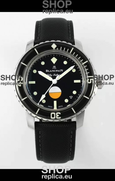 Blancpain Fifty Fathoms MIL-SPEC HODINKEE 1:1 904L Stainless Steel Swiss Replica Watch 