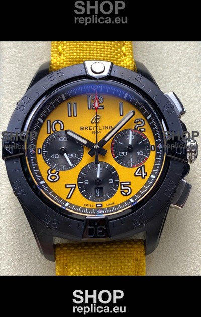 Breitling Super Clone Avenger B01 Chronograph 42 Night Mission 1:1 Mirror Swiss Replica Watch