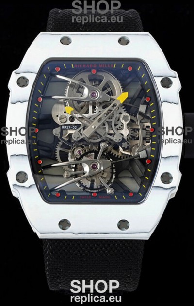 Richard Mille RM027-02 Rafael Nadal Genuine Tourbillon Movement 1:1 Mirror Replica Watch
