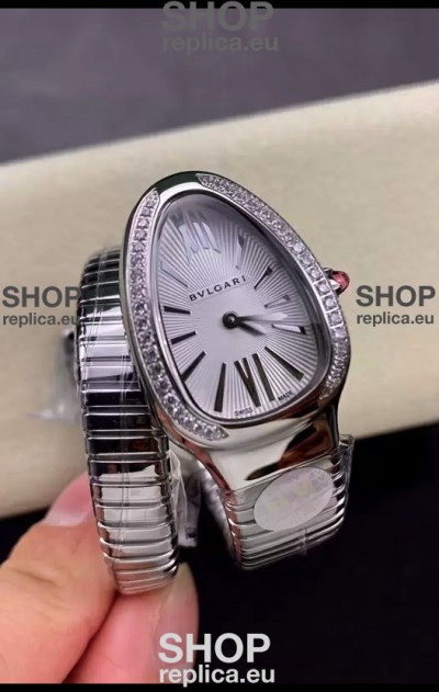 Bvlgari Serpenti Edition Stainless Steel Casing Watch in 1:1 Mirror Quality