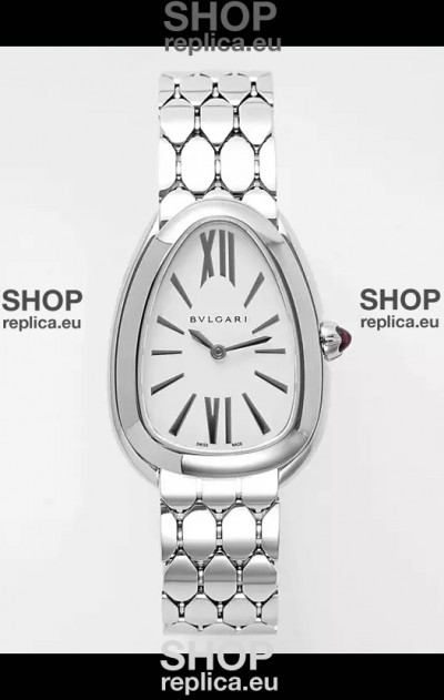 Bvlgari Serpenti Seduttori Edition in Stainless Steel Casing Super Clone Watch