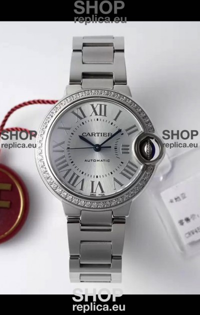 Ballon De Cartier Swiss Automatic 1:1 Mirror Quality 33MM in Steel Casing