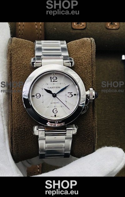 Pasha De Cartier Swiss Automatic 1:1 Mirror Quality 35MM Replica Watch 