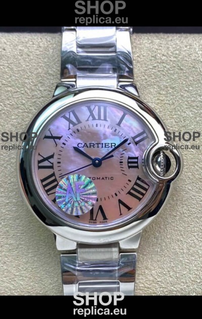 Ballon De Cartier Swiss Automatic 1:1 Mirror Quality 33MM in Steel Casing