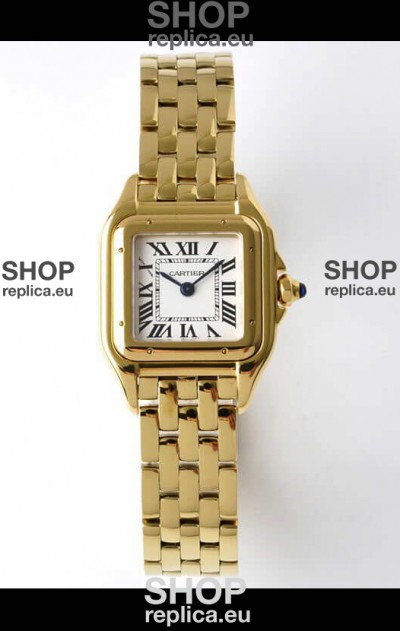 PANTHERE de Cartier Edition 22mm 1:1 Mirror Swiss Watch Yellow Gold Casing