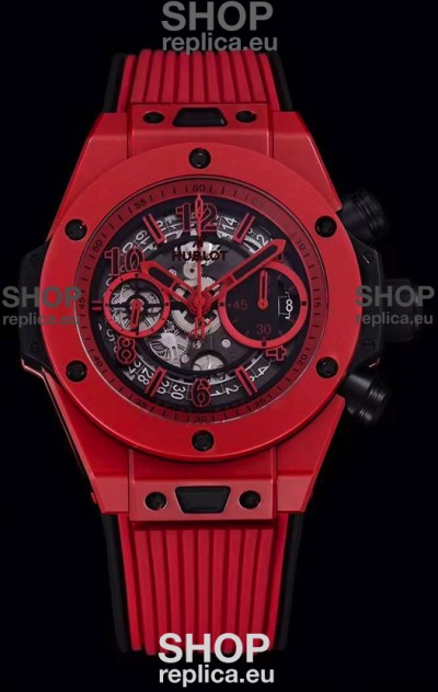Hublot Big Bang Unico RED PVD 1:1 Mirror Edition Swiss Replica Watch 