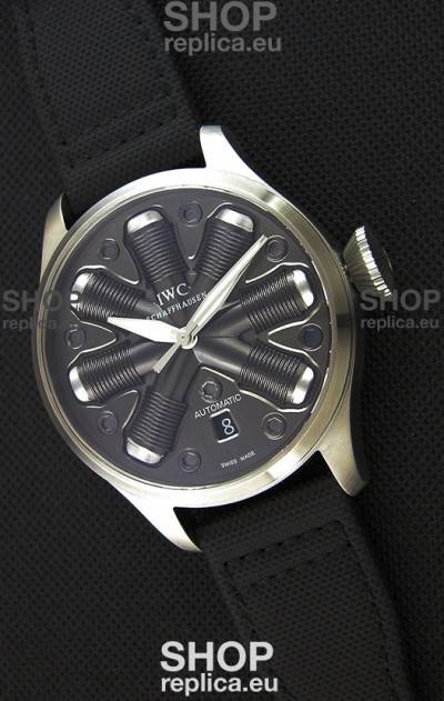 IWC Pilot Top Gun Concept Edition Replica Watch in Steel Case 45.5MM