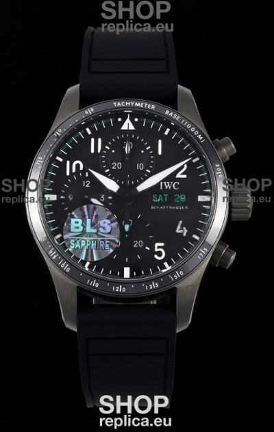 IWC Pilot's IW388306 Super Clone Chronograph 41 Mercedes-AMG Pertonas F1 Ceramic Watch