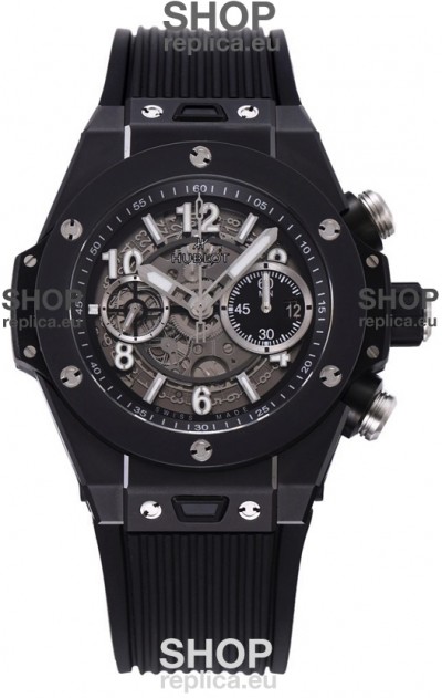 Hublot Big Bang Unico Black Ceramic Casing 1:1 Mirror Edition Swiss Replica Watch