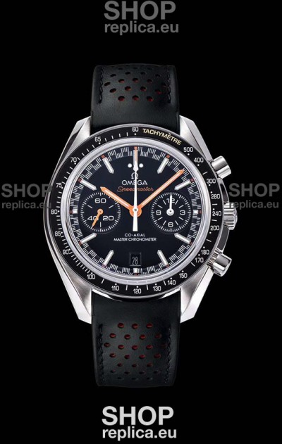 Omega Speedmaster Racing Co-Axial Master Chronograph Swiss Replica Watch Black Dial