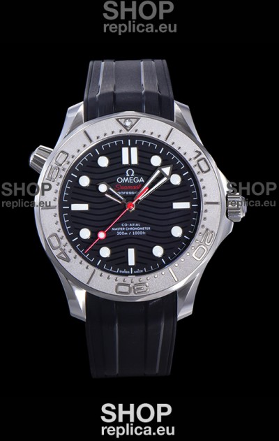 Omega Seamaster Diver 300M Nekton Edition 1:1 Mirror Replica Watch in Black Dial