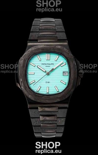 Patek Philippe Nautilus 5711 DiW Edition Ceramic/Carbon 1:1 Mirror Swiss Replica Watch