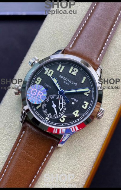 Patek Philippe Complications 5524G-001 Calatrava Travel Time Swiss Replica Watch