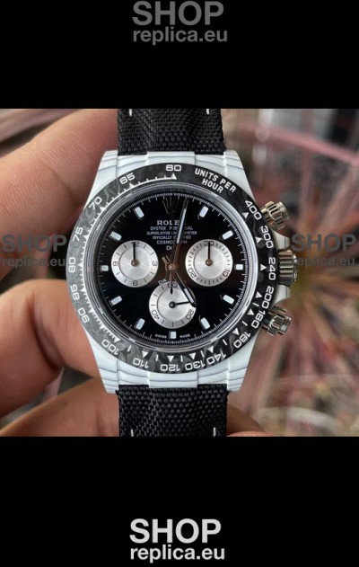 Rolex Cosmograph Daytona DiW Irbis V2 Edition Carbon Fiber Watch - Cal.4130 Movement