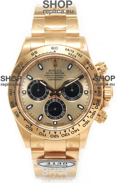 Rolex Cosmograph Daytona M116508 Yellow Gold Casing and Gold Dial Original Cal.4131 Movement