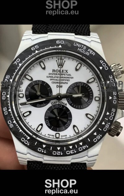 Rolex Cosmograph Daytona DiW Edition Carbon Fiber Watch - Cal.4130 Movement 
