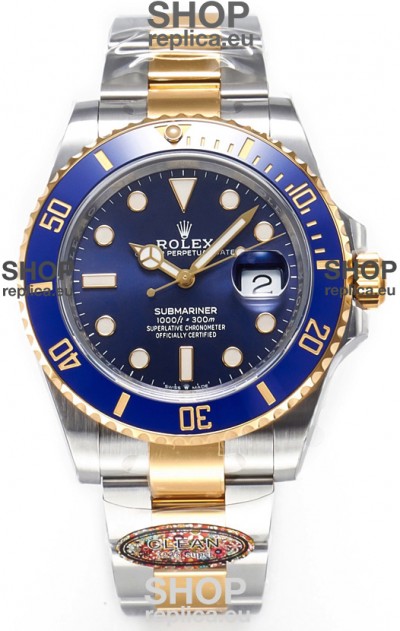 Rolex Submariner 41MM Two Tone 126613LB - Replica 1:1 Mirror - Ultimate 904L Steel Watch