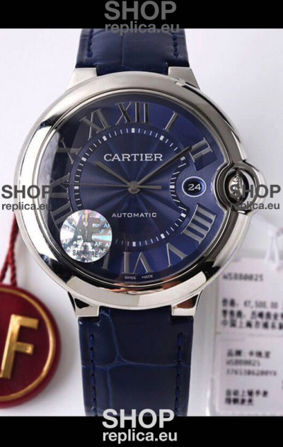 Ballon De Cartier Swiss Automatic 1:1 Mirror Quality 33MM in Stainless Steel Casing 