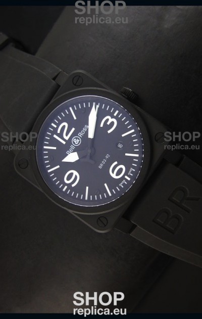 Bell & Ross BR03-92 Black Dial Swiss Replica Watch