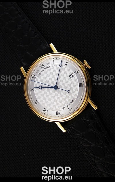Breguet Classique 5177BA/12/9V6 Yellow Gold Watch with Roman Hour Markers