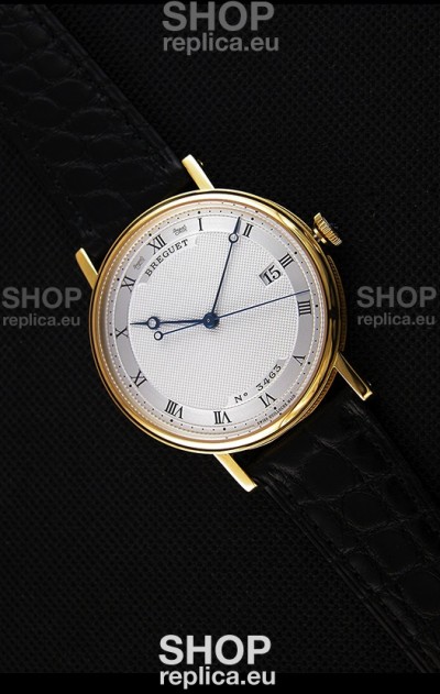Breguet Classique 5177BA/15/9V6 Yellow Gold Watch with Roman Hour Markers