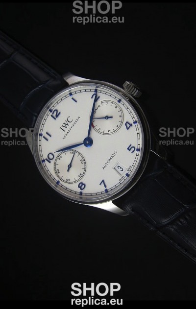 IWC IW500705 Portugieser Swiss 1:1 Mirror Replica Watch White Dial - Updated 2016 Version