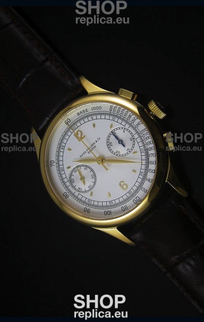 Patek Philippe Complications 5170G Swiss Replica Watch in Yellow Gold