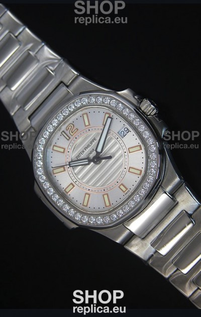 Patek Philippe Ladies Nautilus Stainless Steel Watch 36MM 
