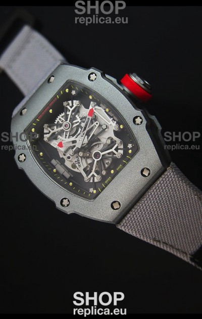 Richard Mille RM027 Tourbillon Rafael Nadal Edition Swiss Watch in Titanium Case