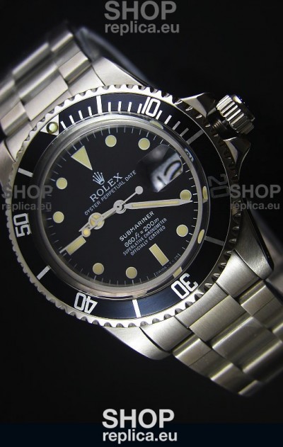 GOLDMOVEMENT - Rolex Submariner 1680 Vintage Edition Swiss Watch 1:1 Mirror Replica Edition