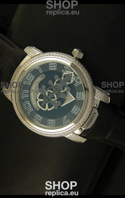 Ulysse Nardin Dual Escapement Japanese Watch in Grey Dial